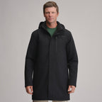 Men's Mainstay Insulated Waterproof Hooded Trench Coat