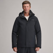 Men's Powder Search 2.0 3-In-1 Waterproof Down Ski Jacket - Black