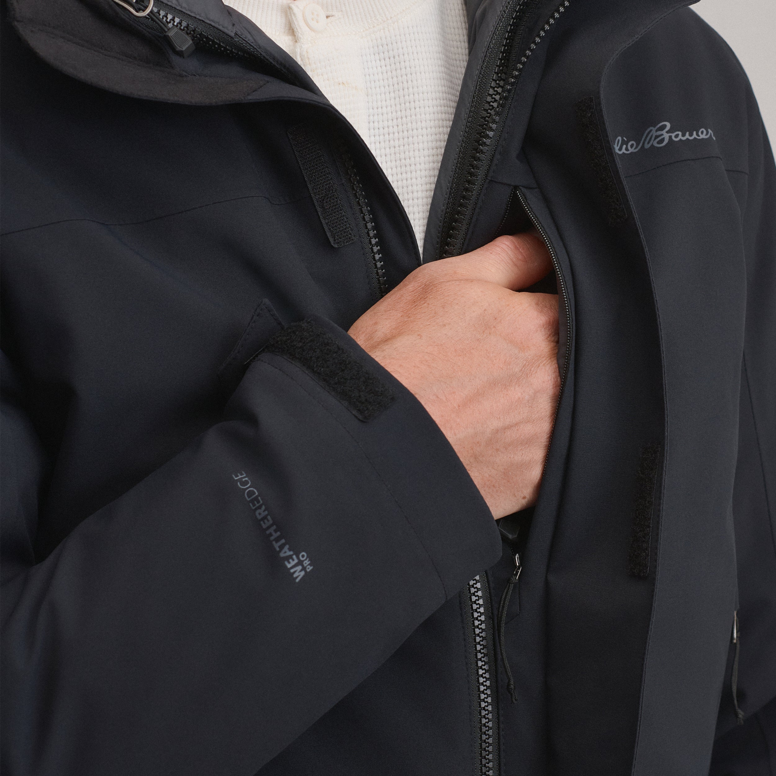 Men's Powder Search 2.0 3-In-1 Waterproof Down Ski Jacket