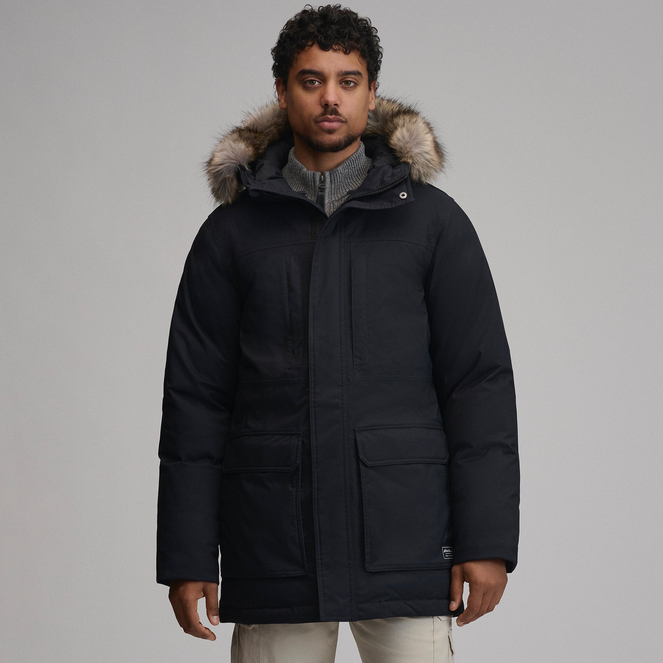 Men's Superior Down Waterproof Hooded Parka