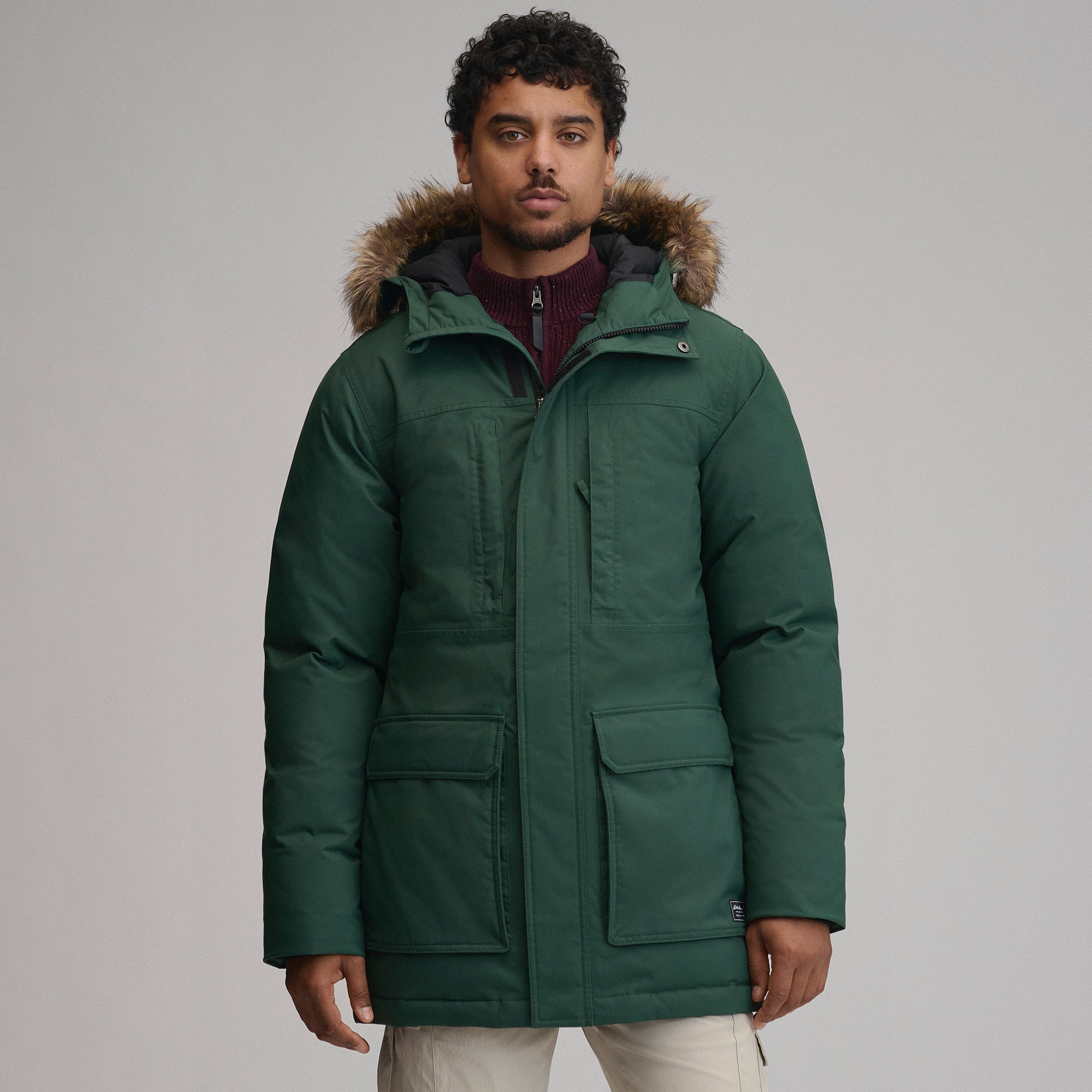 Men's Superior Down Waterproof Hooded Parka