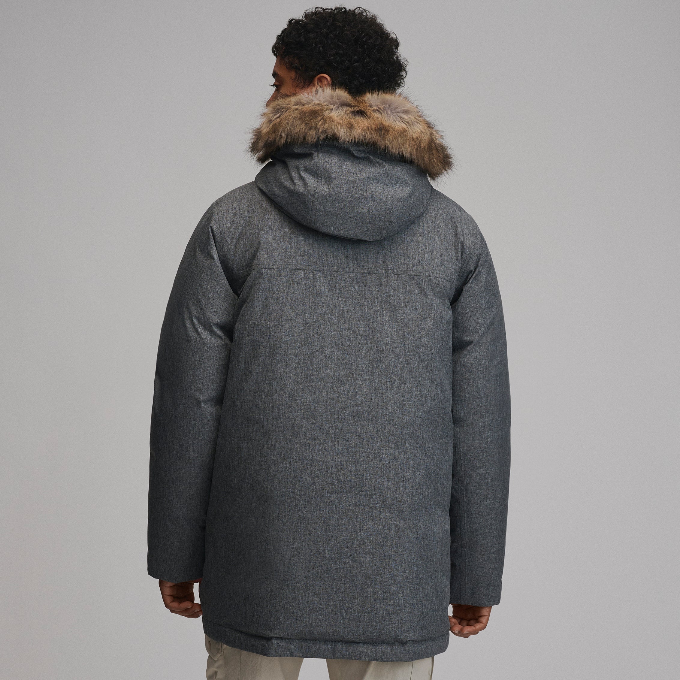 Men's Superior Down Waterproof Hooded Parka