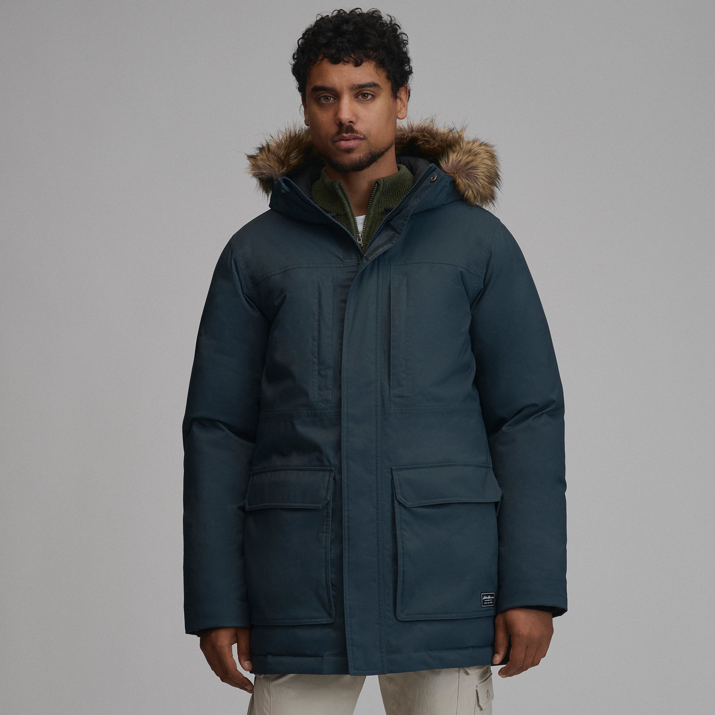 Men's Superior Down Waterproof Hooded Parka