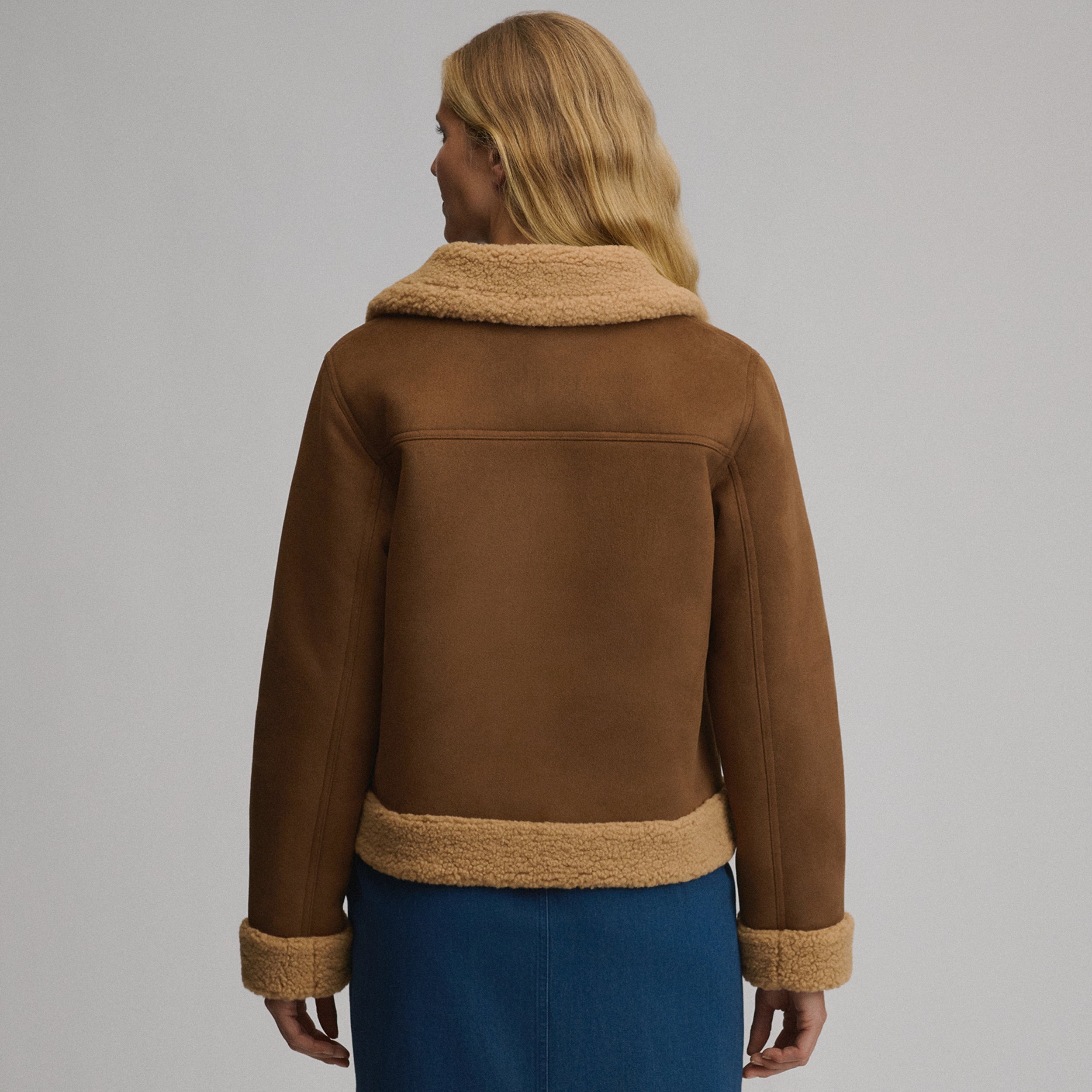 Women's Faux Shearling Jacket