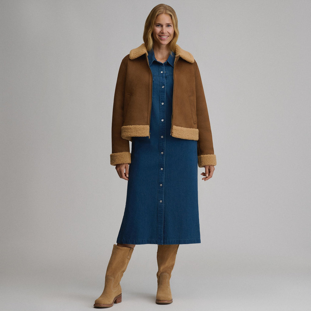 Women's Faux Shearling Jacket