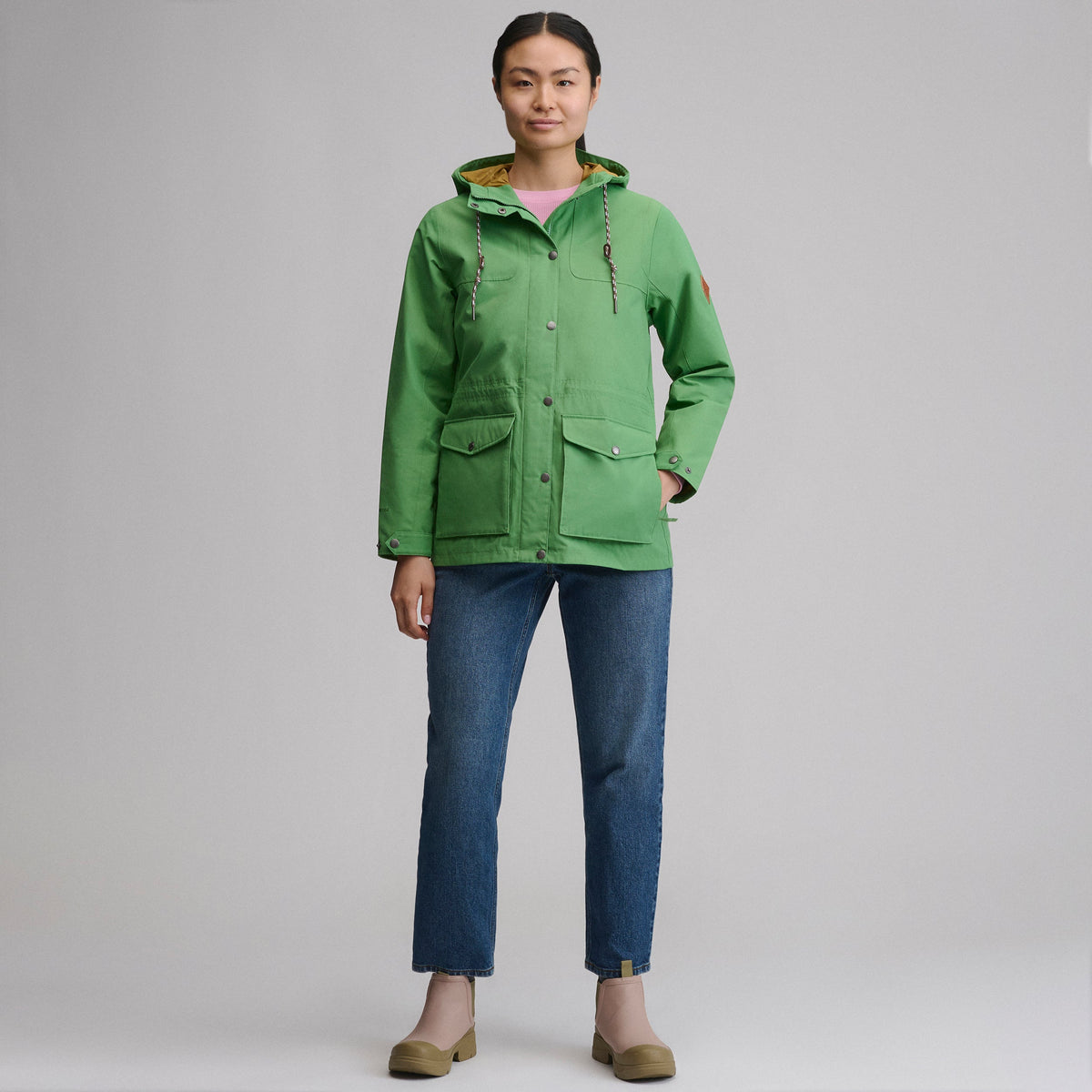 Women's Charly Waterproof Hooded Rain Jacket
