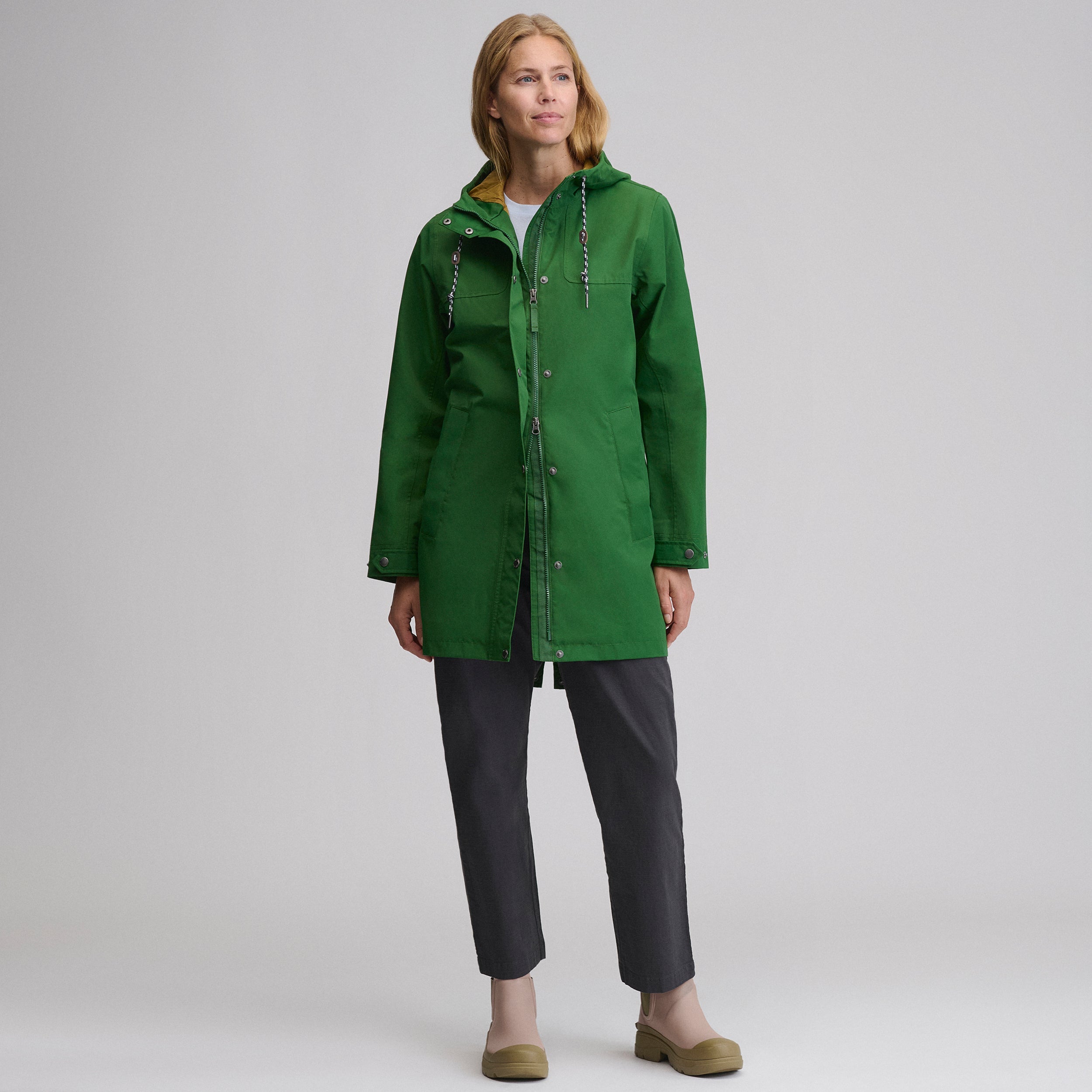 Women's Charly Waterproof Hooded Rain Parka