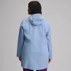 Women's Cloud Cap Waterproof Stretch Hooded Rain Parka