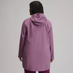 Women's Cloud Cap Waterproof Stretch Hooded Rain Parka