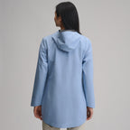 Women's Cloud Cap Waterproof Stretch Hooded Rain Parka