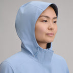 Women's Cloud Cap Waterproof Stretch Hooded Rain Parka