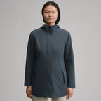 Women's Cloud Cap Waterproof Stretch Hooded Rain Parka