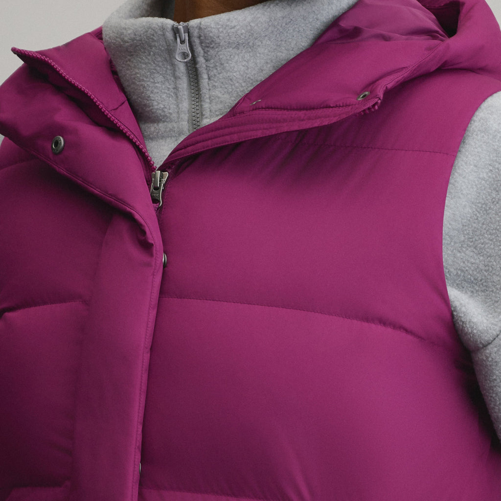 Women's Ketchum Short Down Hooded Vest