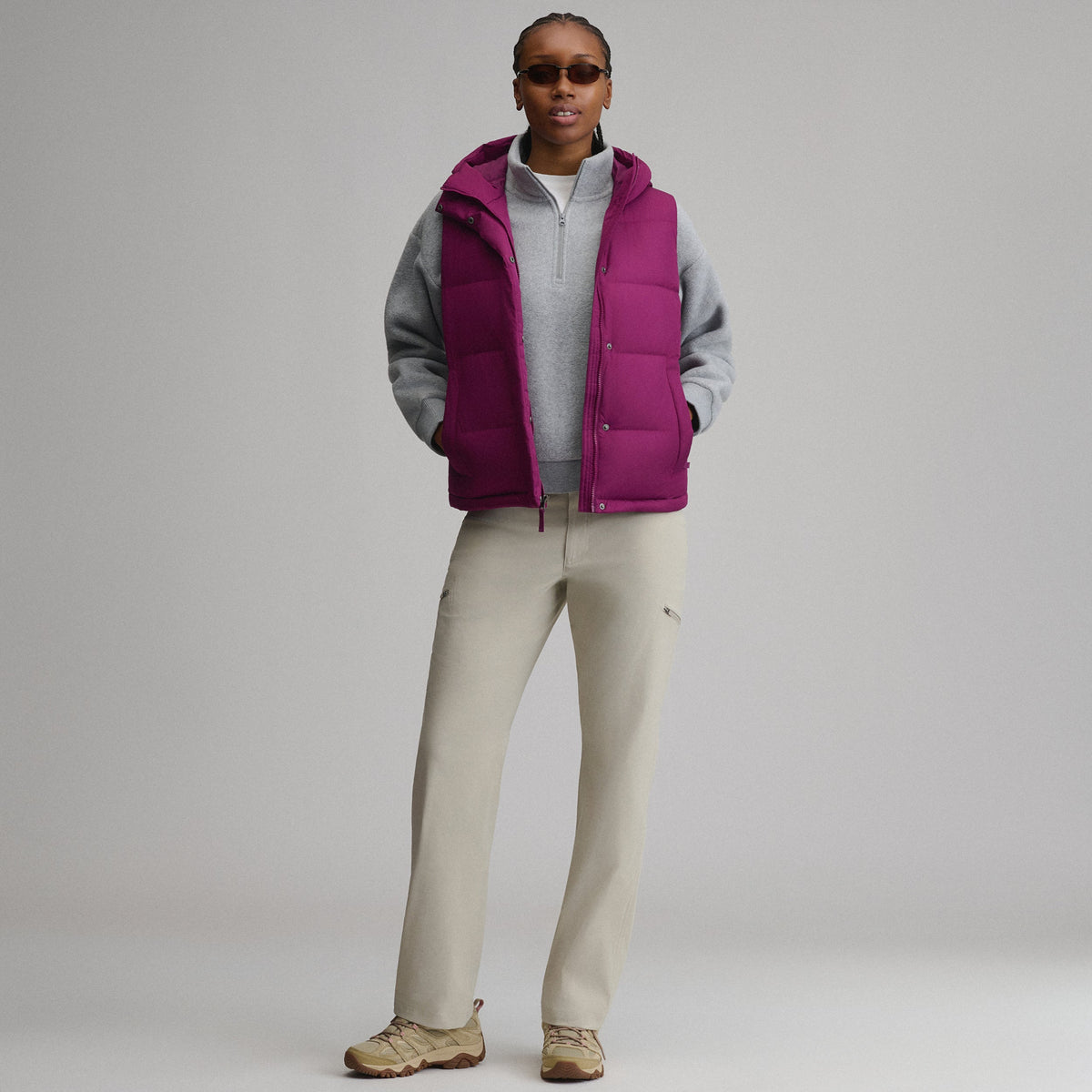 Women's Ketchum Short Down Hooded Vest