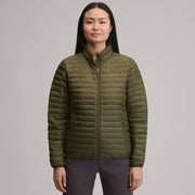 Women's Microlight Down Jacket - Dark Fatigue