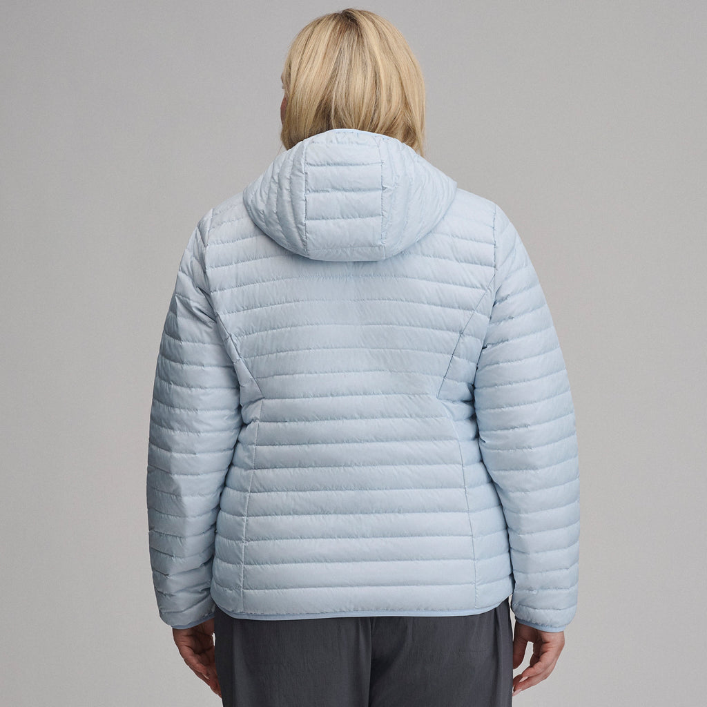 Women's Microlight Hooded Down Jacket