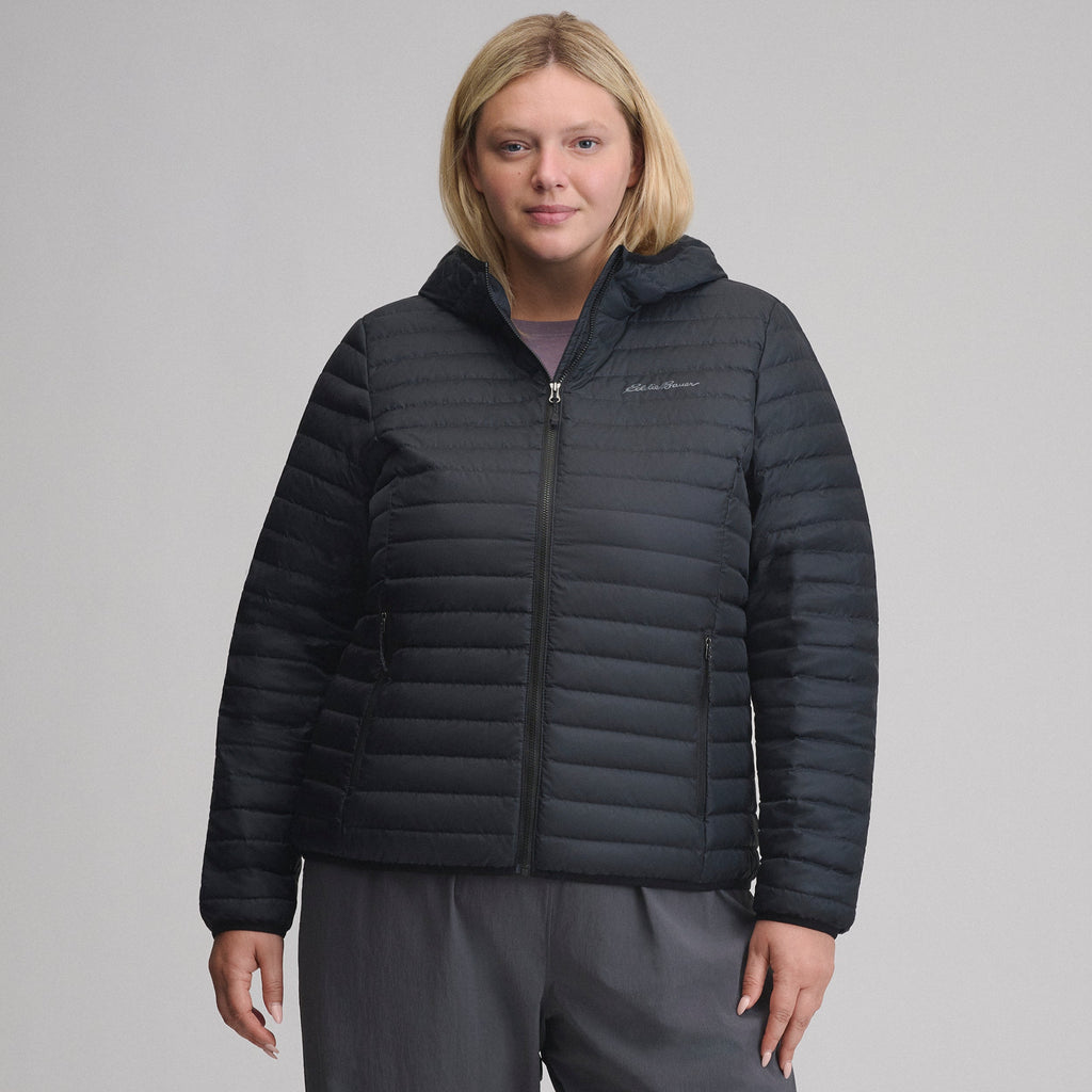 Women's Microlight Hooded Down Jacket