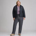 Women's Microlight Hooded Down Jacket
