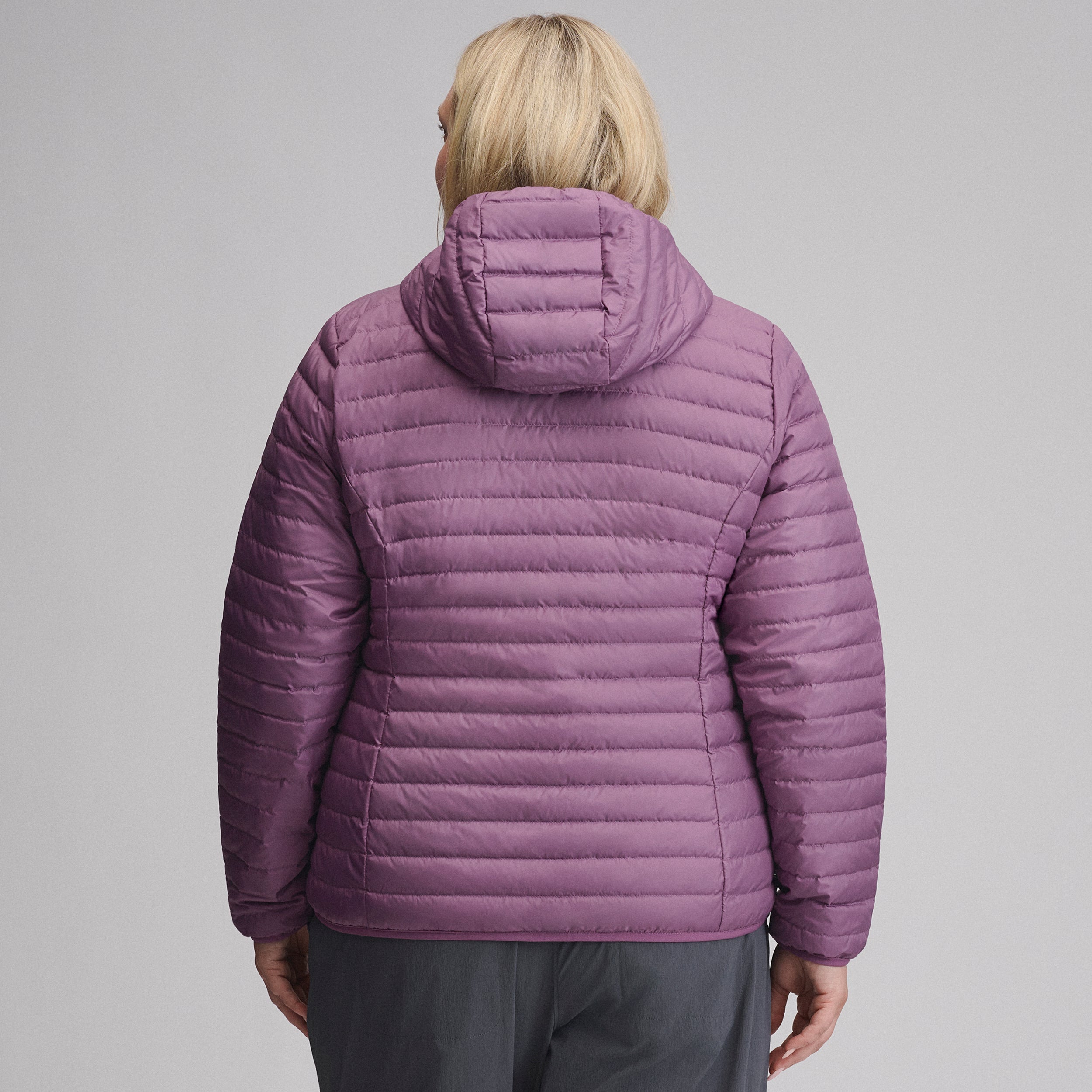 Women's Microlight Hooded Down Jacket
