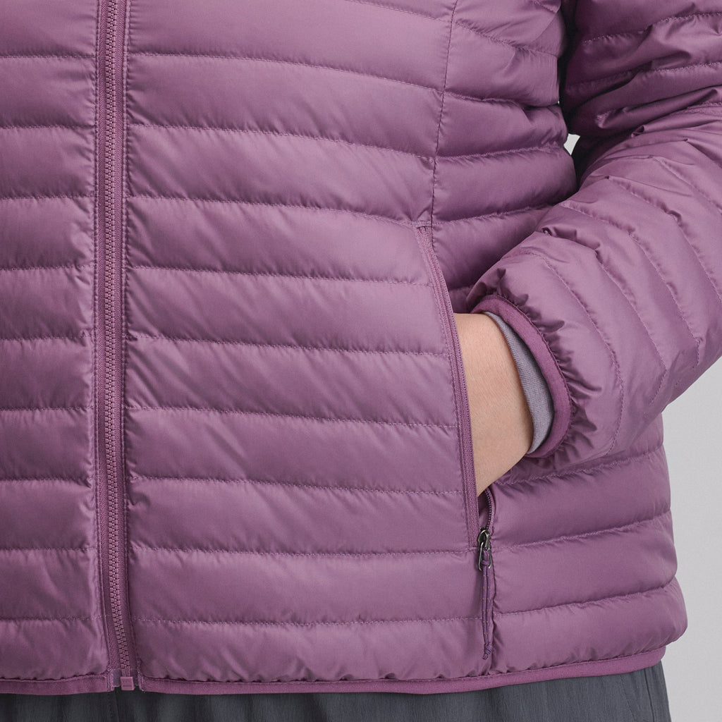 Women's Microlight Hooded Down Jacket