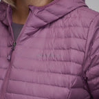 Women's Microlight Hooded Down Jacket