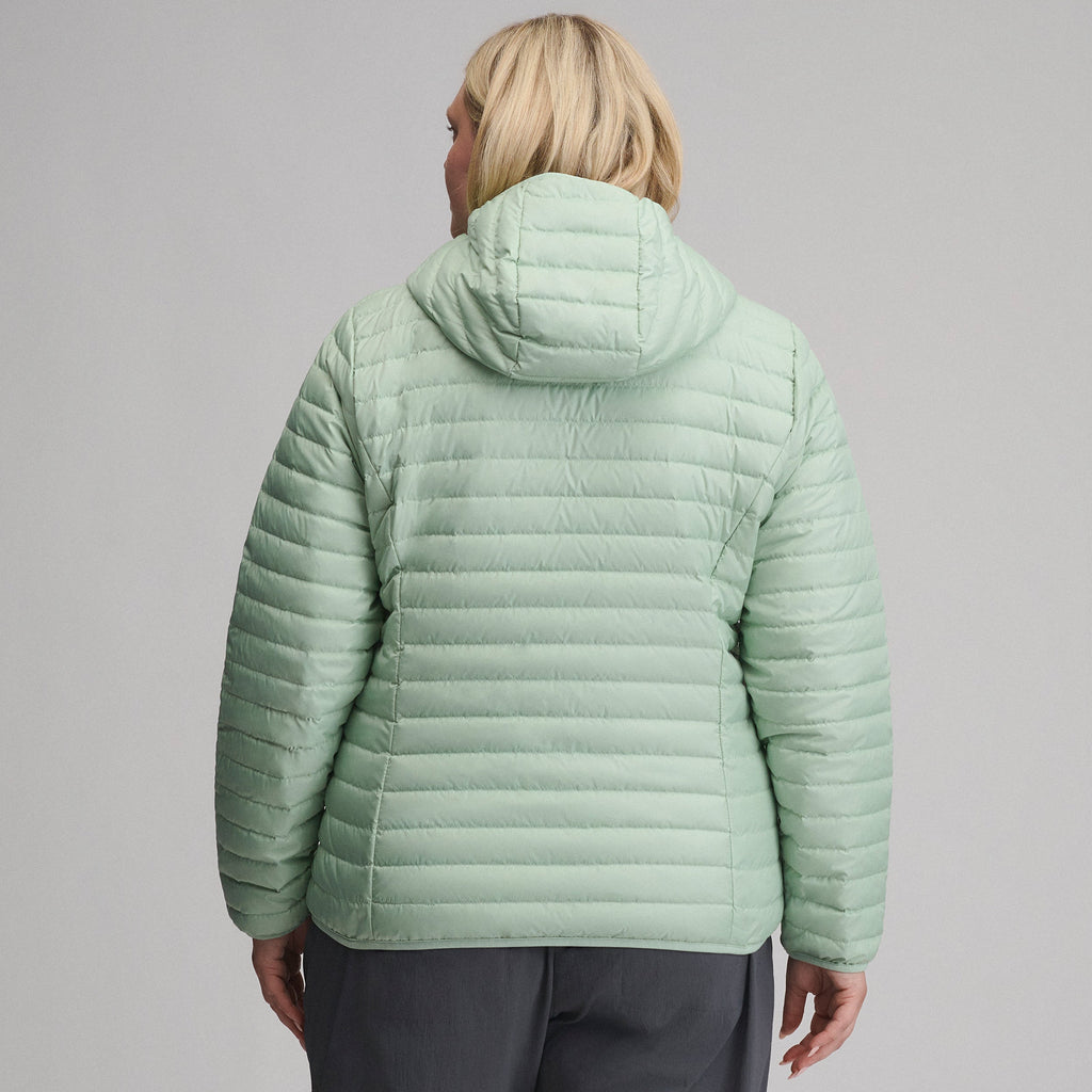 Women's Microlight Hooded Down Jacket