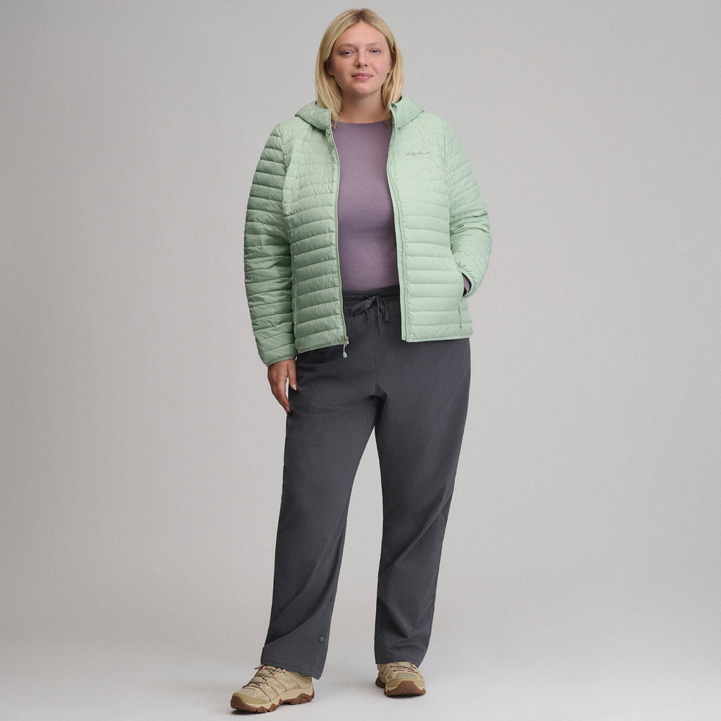 Women's Microlight Hooded Down Jacket
