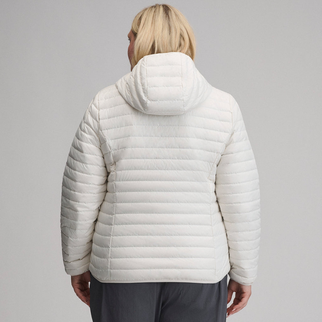 Women's Microlight Hooded Down Jacket