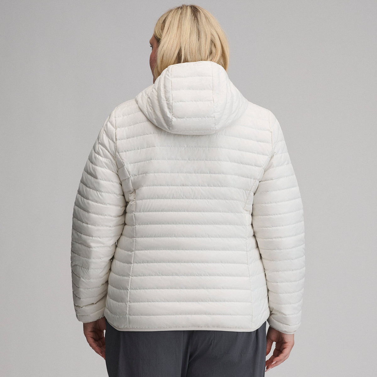 Women's Microlight Hooded Down Jacket