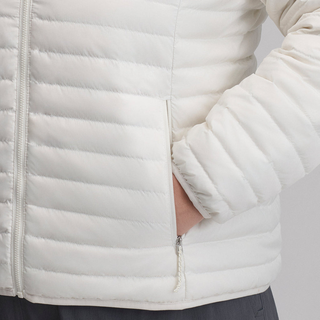 Women's Microlight Hooded Down Jacket