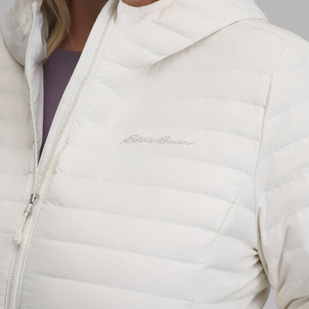 Women's Microlight Hooded Down Jacket