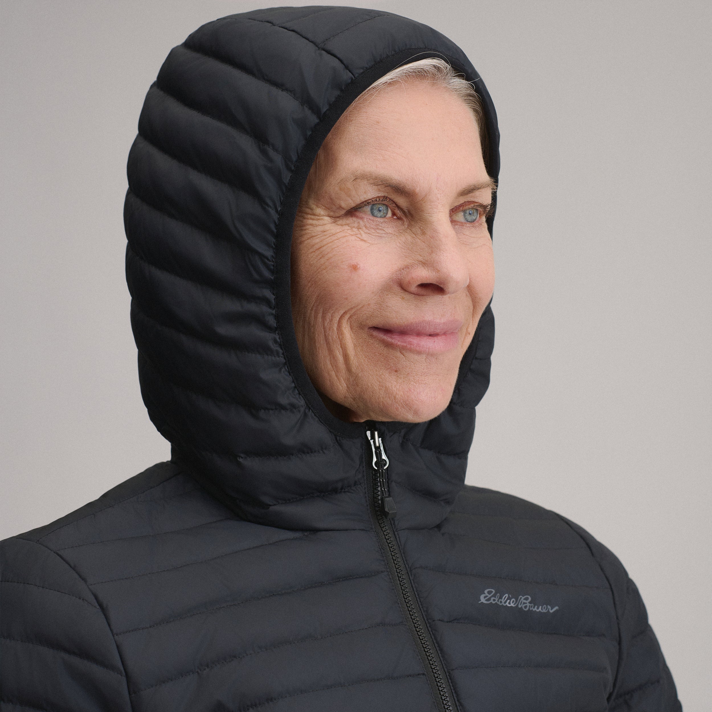 Women's Microlight Hooded Down Jacket
