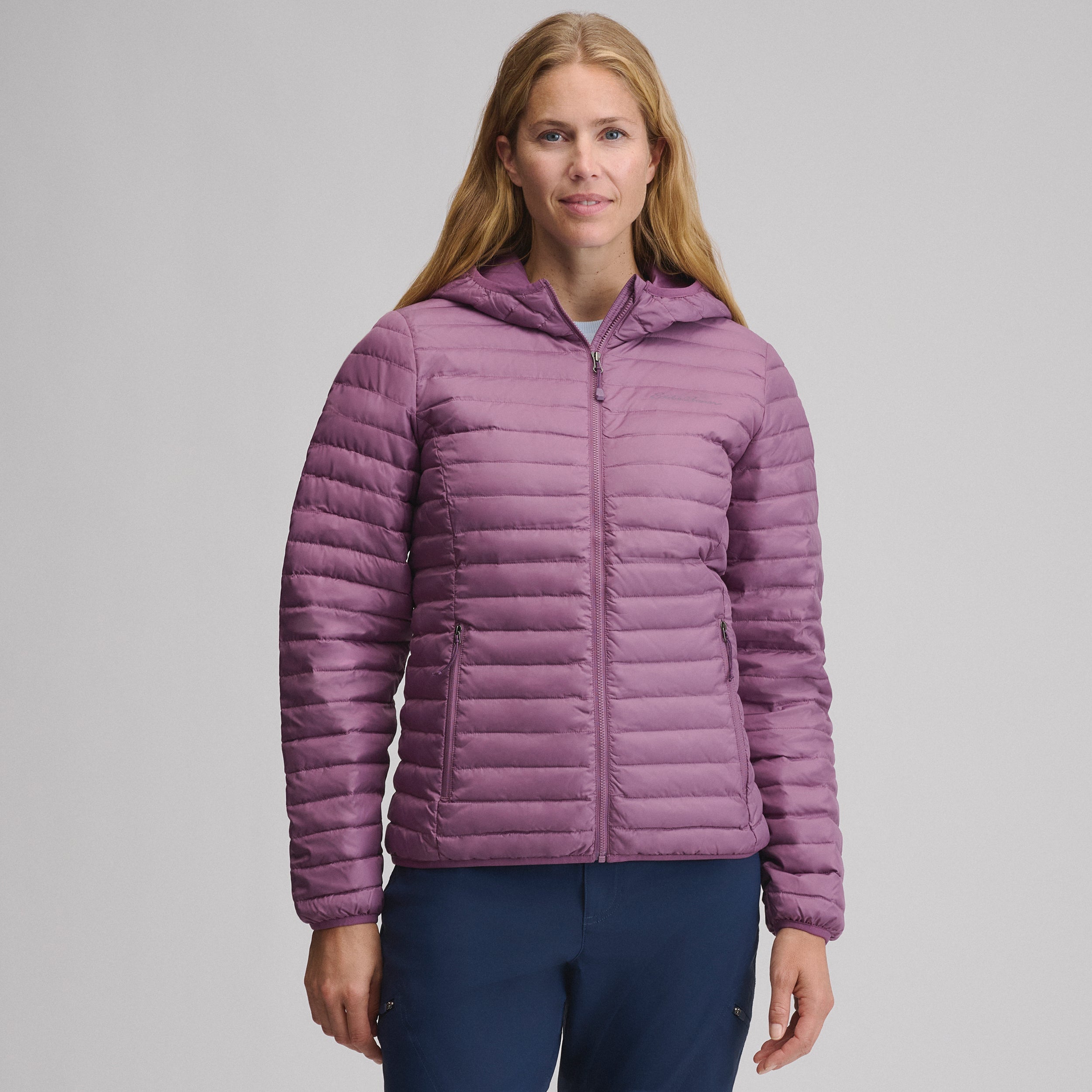 Women's Microlight Hooded Down Jacket