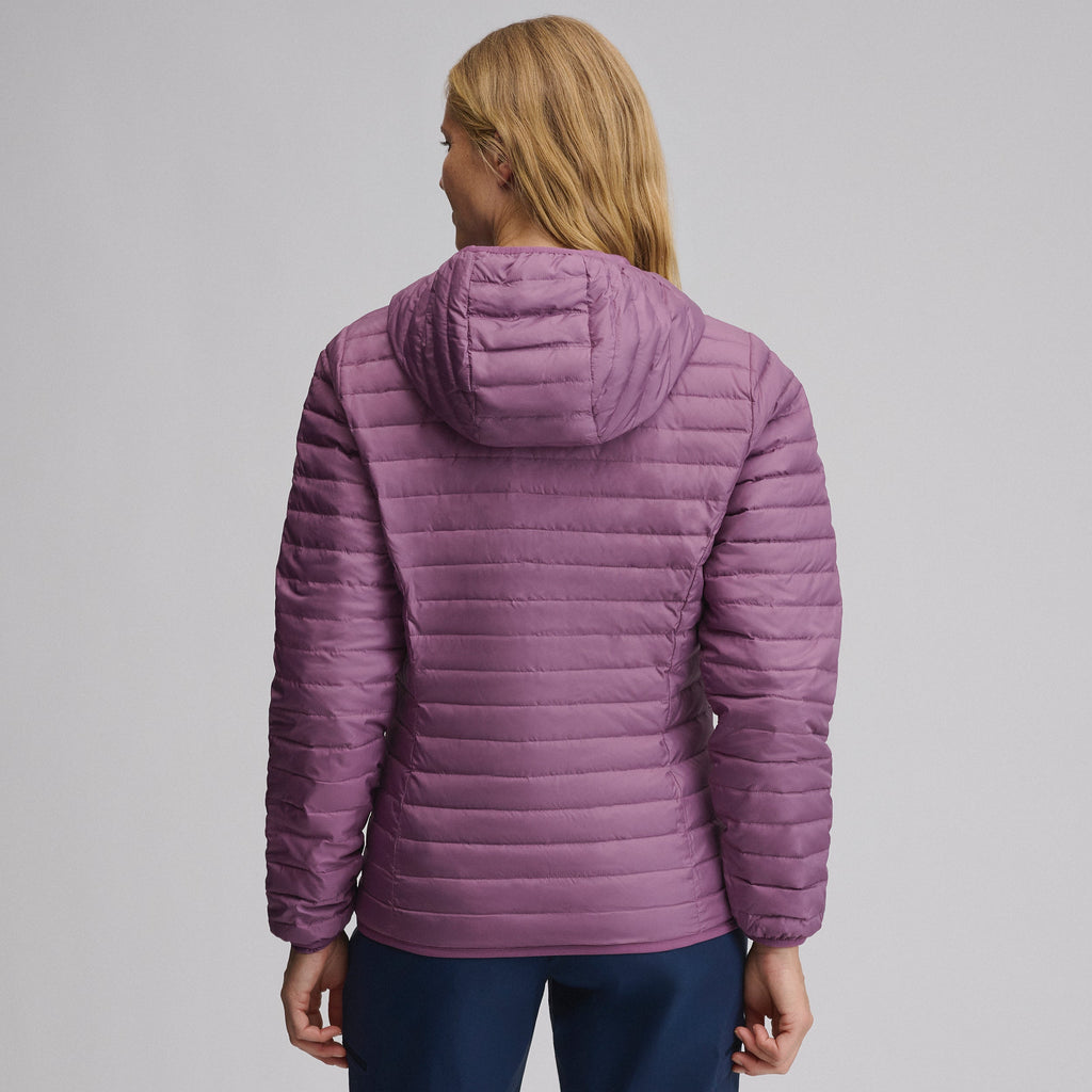 Women's Microlight Hooded Down Jacket