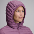 Women's Microlight Hooded Down Jacket