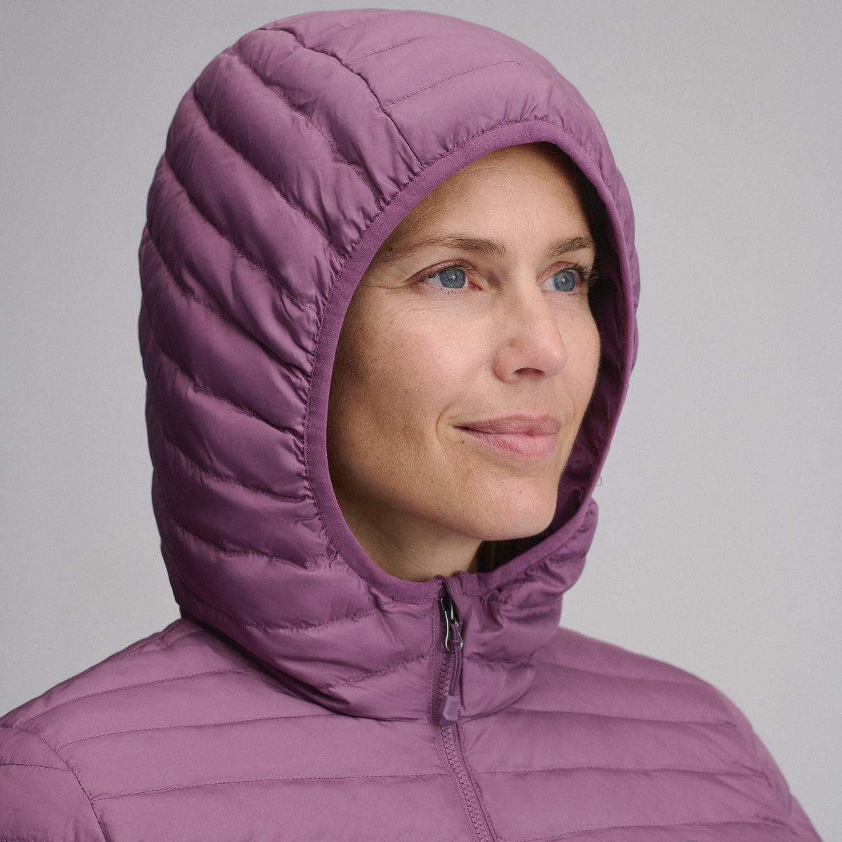 Women's Microlight Hooded Down Jacket