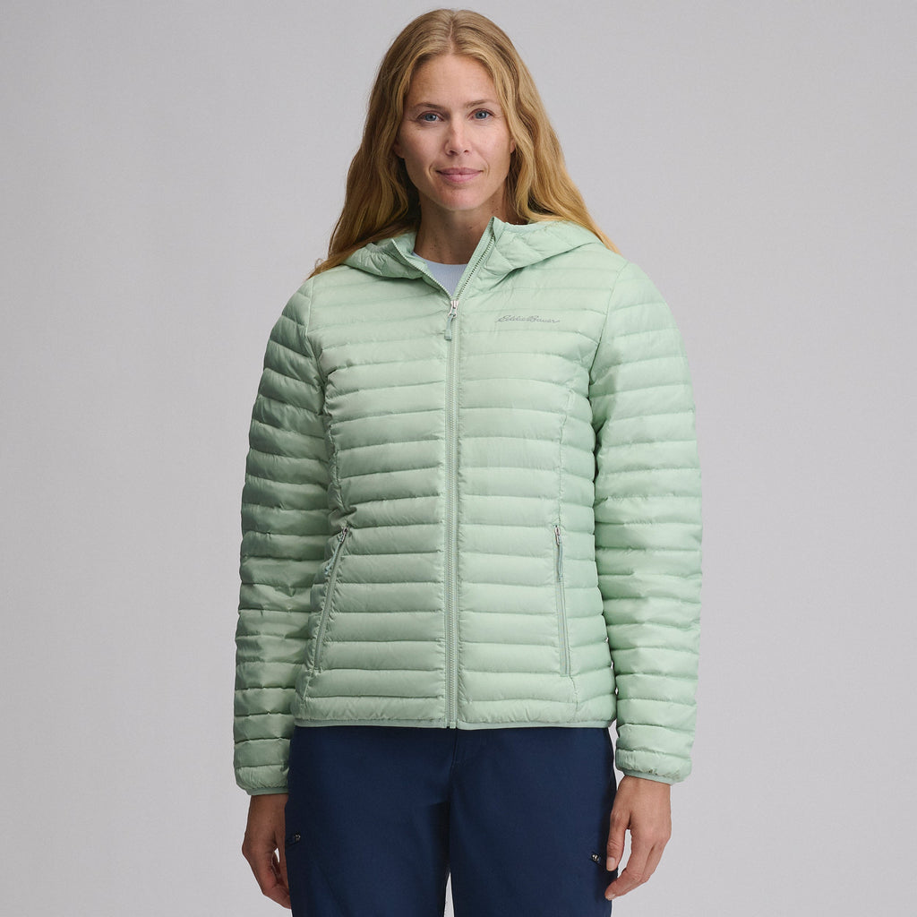 Women's Microlight Hooded Down Jacket
