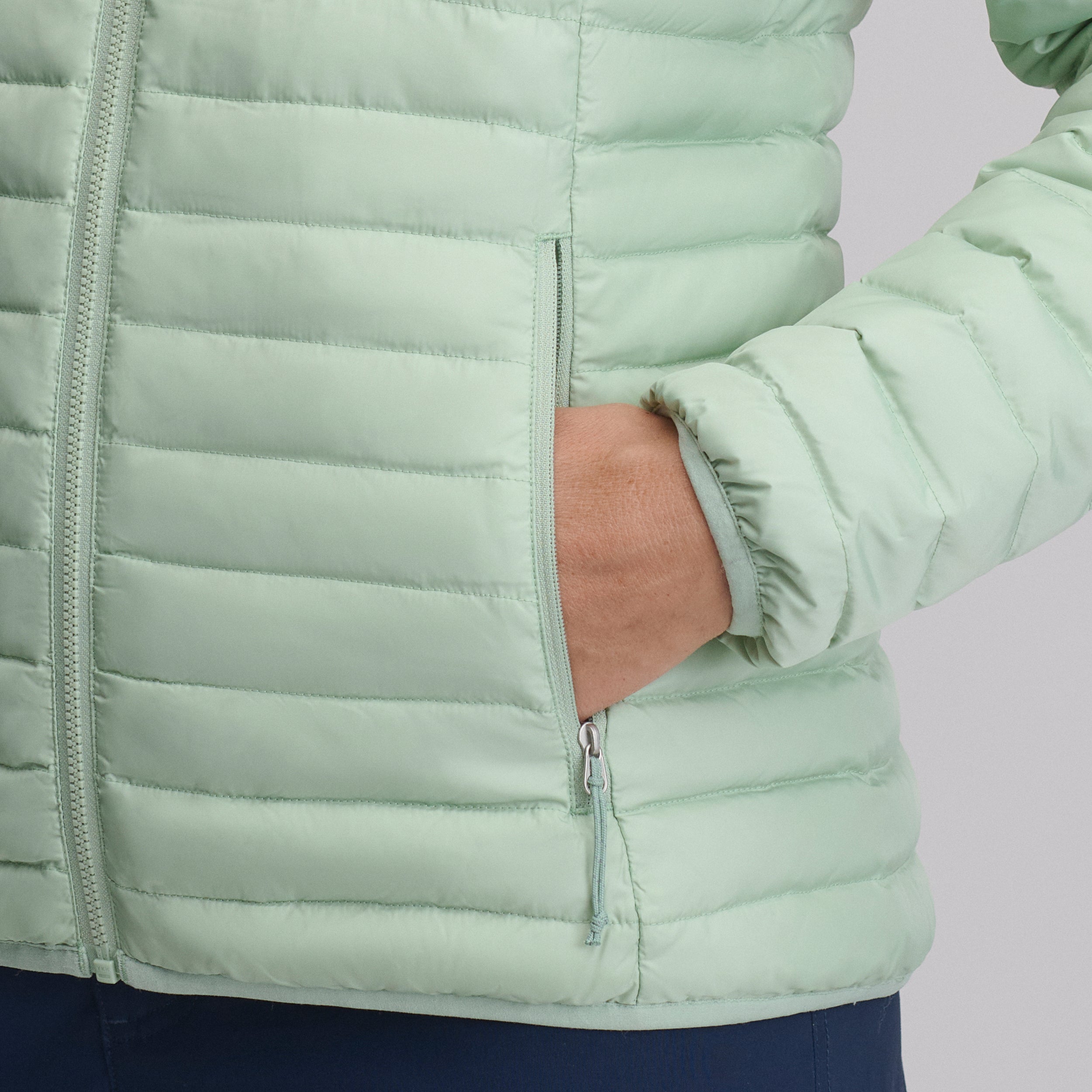 Women's Microlight Hooded Down Jacket