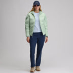 Women's Microlight Hooded Down Jacket