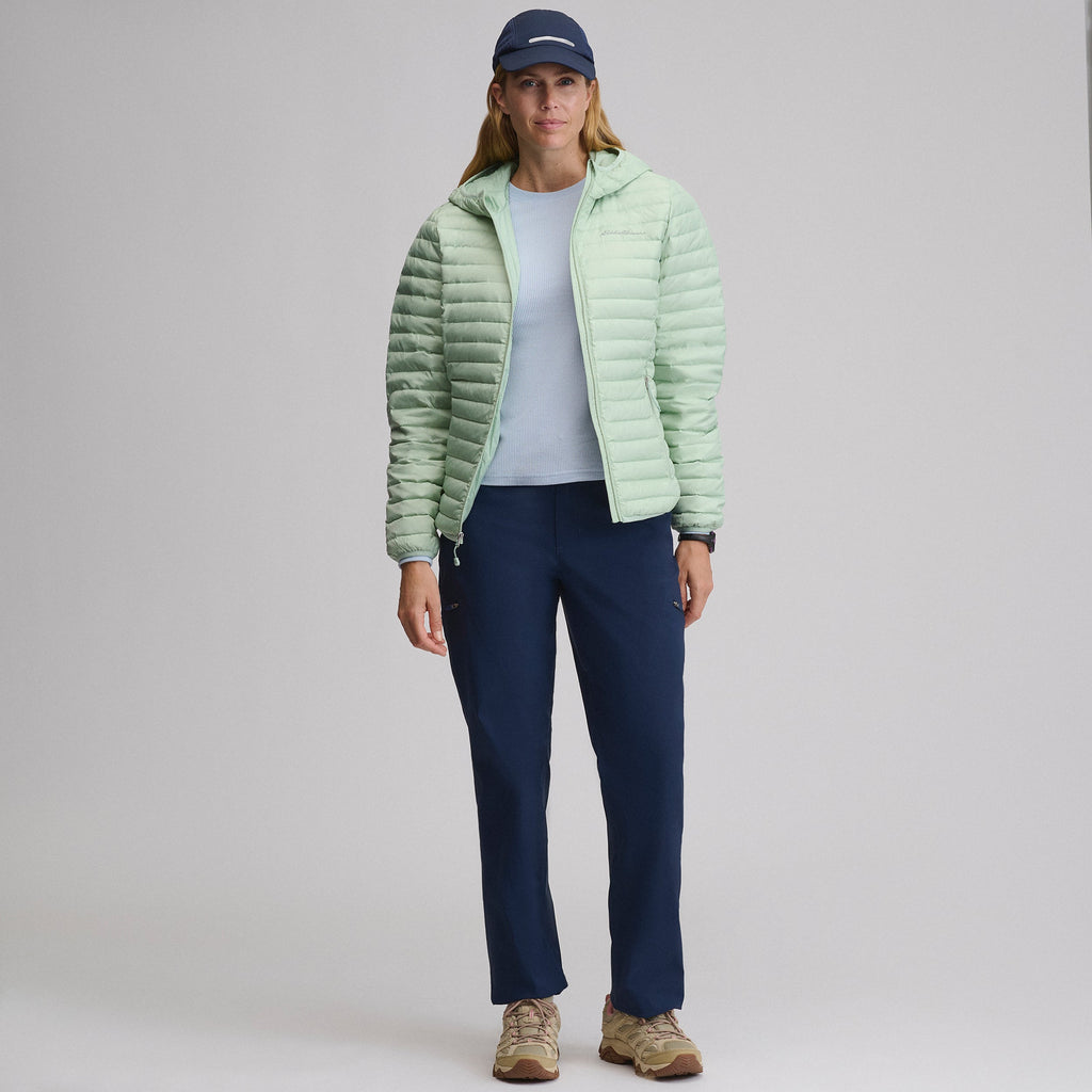 Women's Microlight Hooded Down Jacket