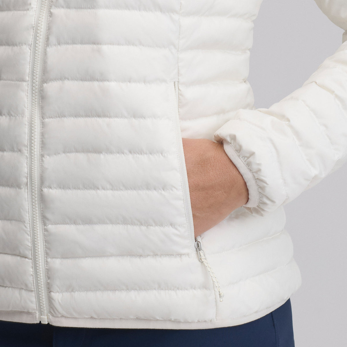 Women's Microlight Hooded Down Jacket
