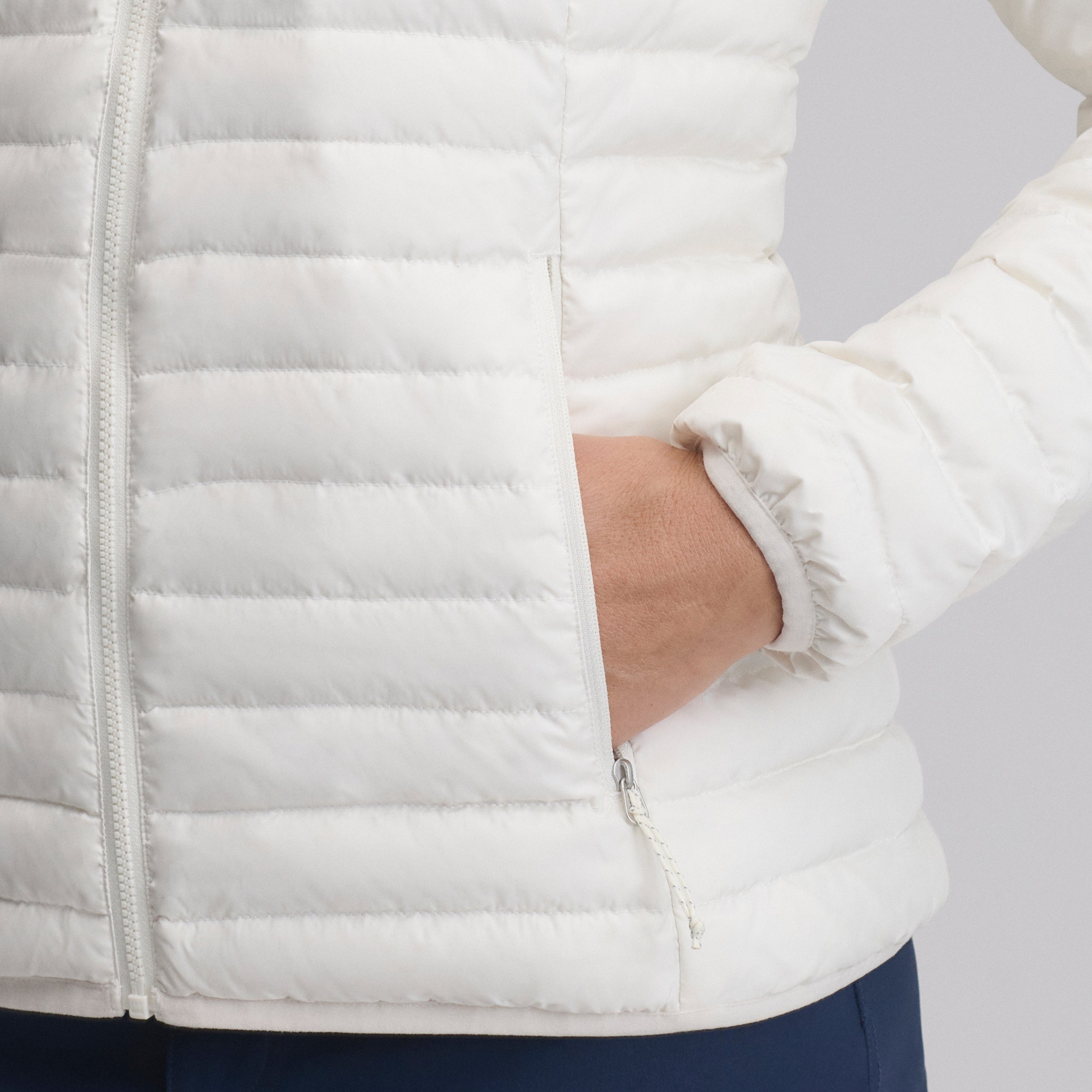 Women's Microlight Hooded Down Jacket