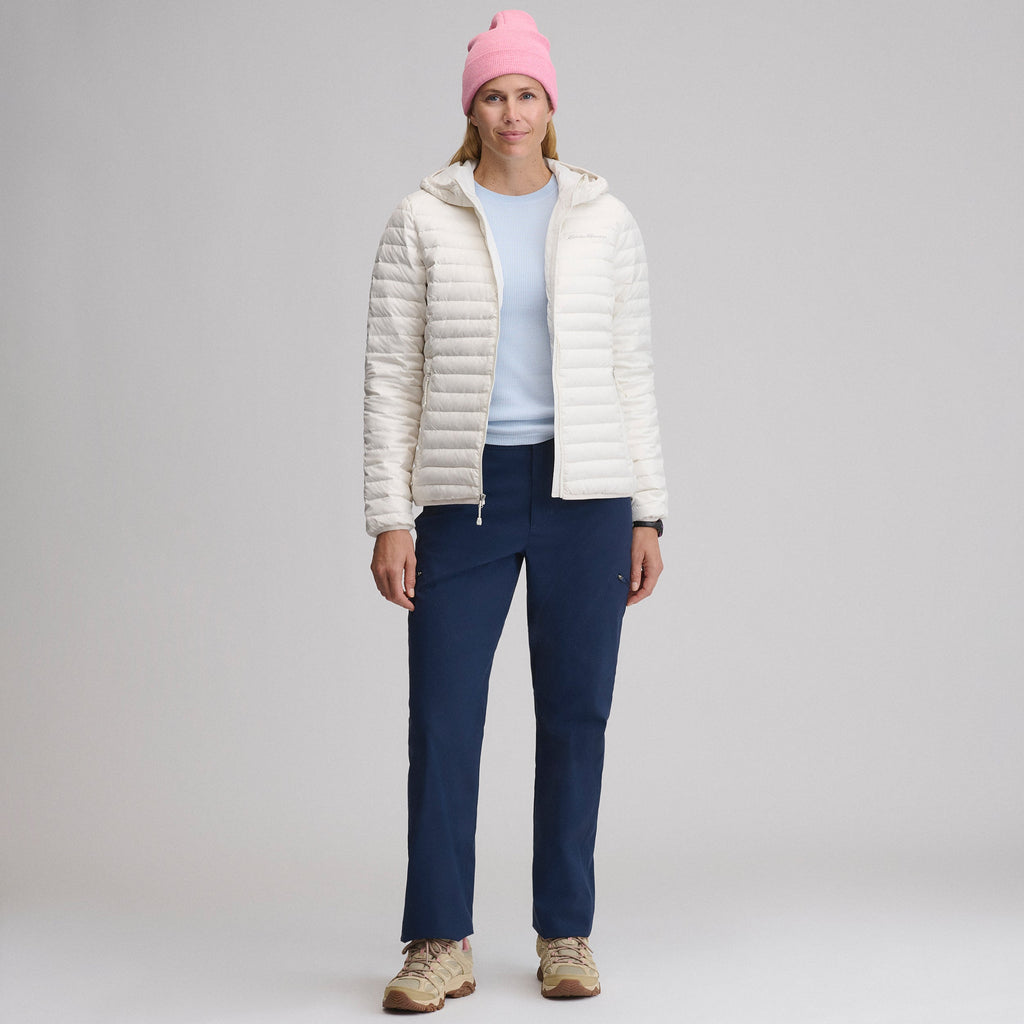 Women's Microlight Hooded Down Jacket