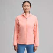 Women's RipPac® Pro Waterproof Hooded Rain Jacket - Light Salmon