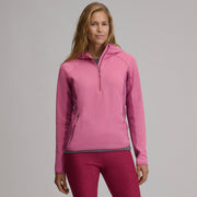 Women's Pursuit Performance Fleece 1/2-Zip Pullover - Blush