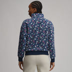 Women's Authentic Outdoor Fleece 1/4-Zip Mock Pullover - Print