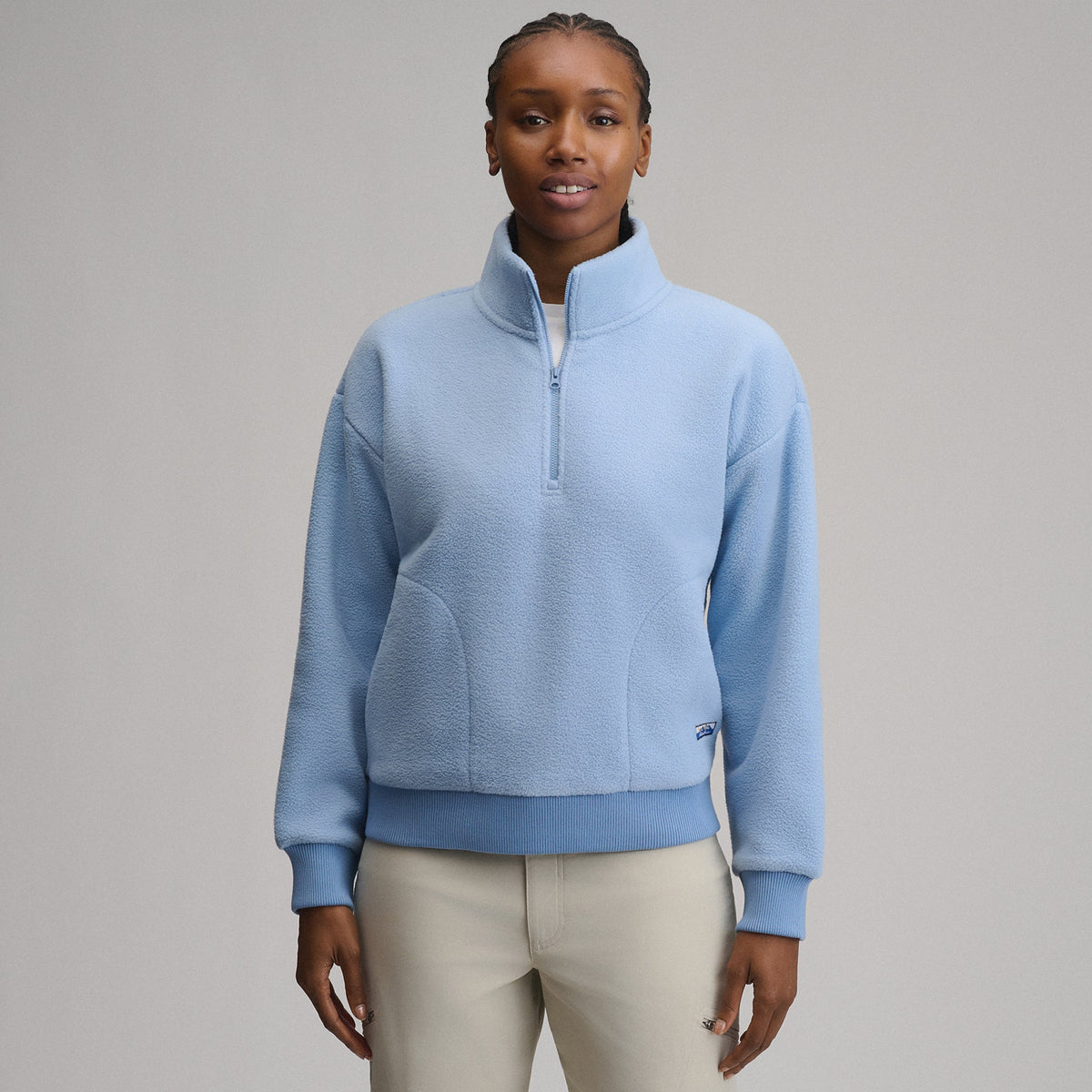 Women's Authentic Outdoor Fleece 1/4-Zip Mock Pullover