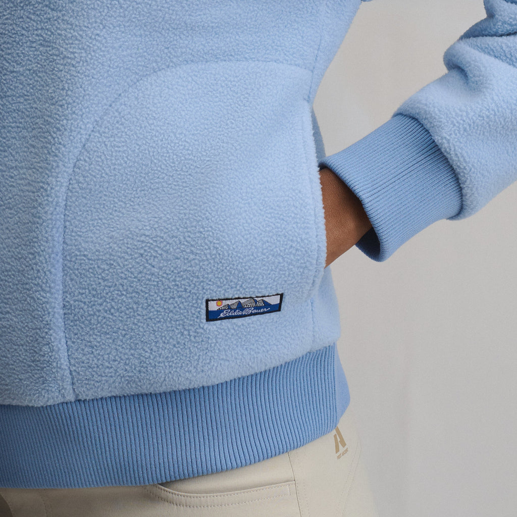 Women's Authentic Outdoor Fleece 1/4-Zip Mock Pullover