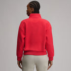 Women's Authentic Outdoor Fleece 1/4-Zip Mock Pullover