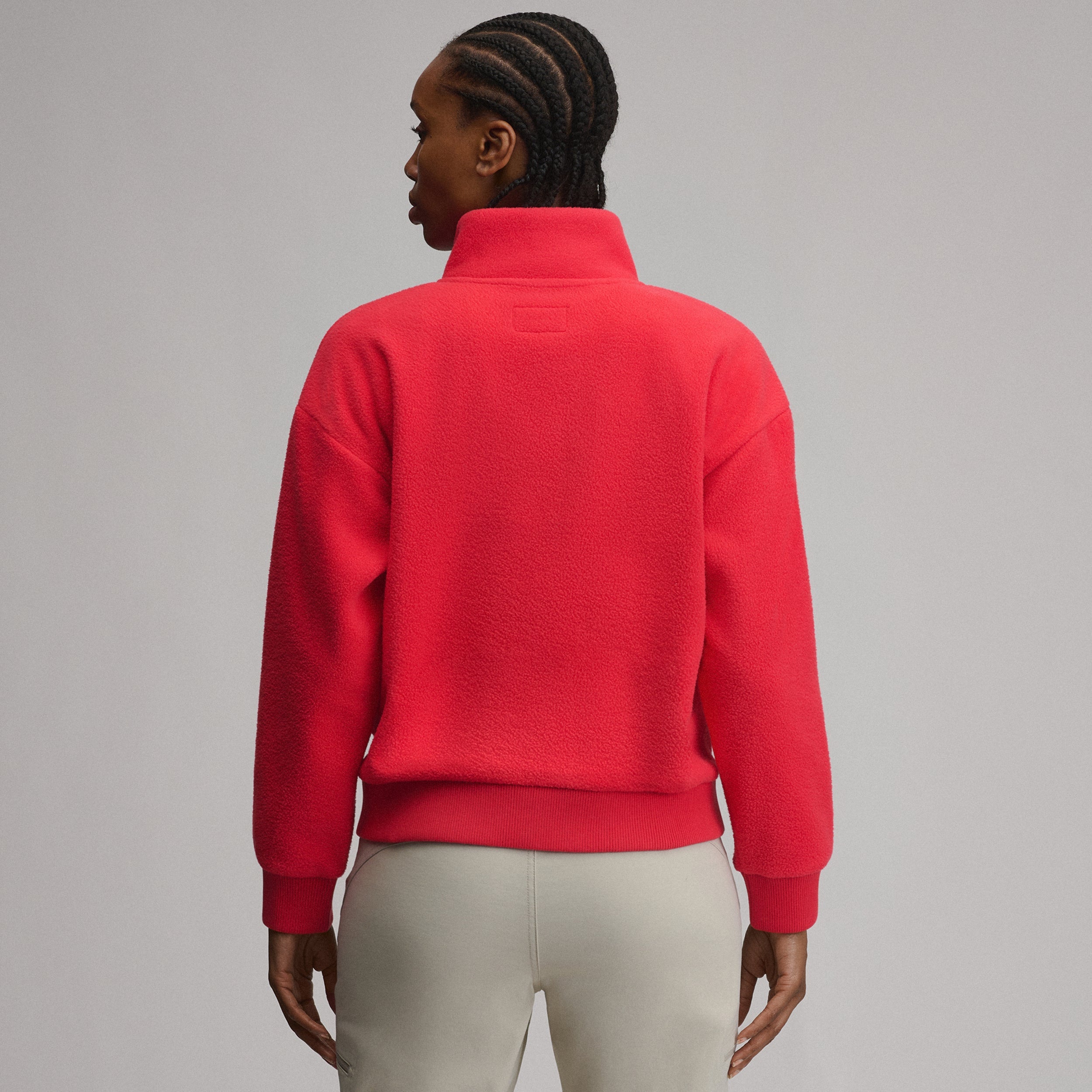 Women's Authentic Outdoor Fleece 1/4-Zip Mock Pullover